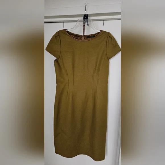 Elie Tahari | Dresses | Tahari Elegant Olive Green Dress | Poshmark